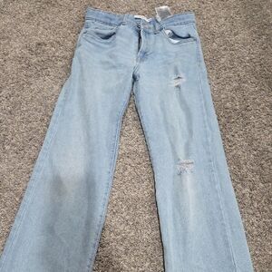 Levi's Light Blue Distressed '94 Baggy Jeans